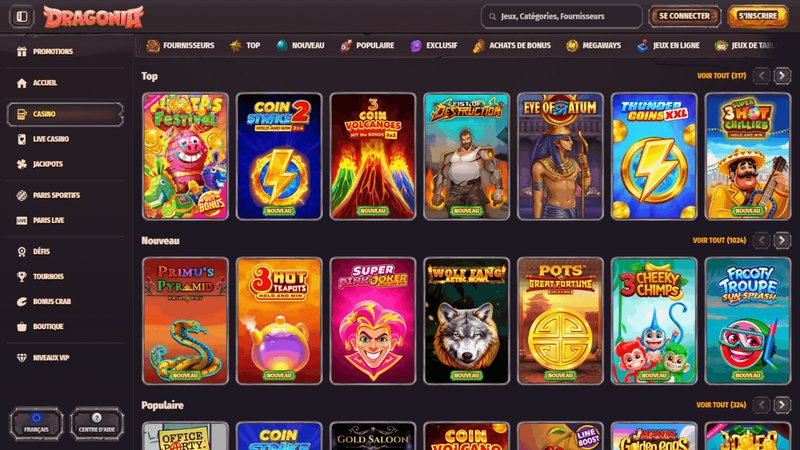 Image: Découvrez les Merveilles de Dragonia Casino En Ligne Francais