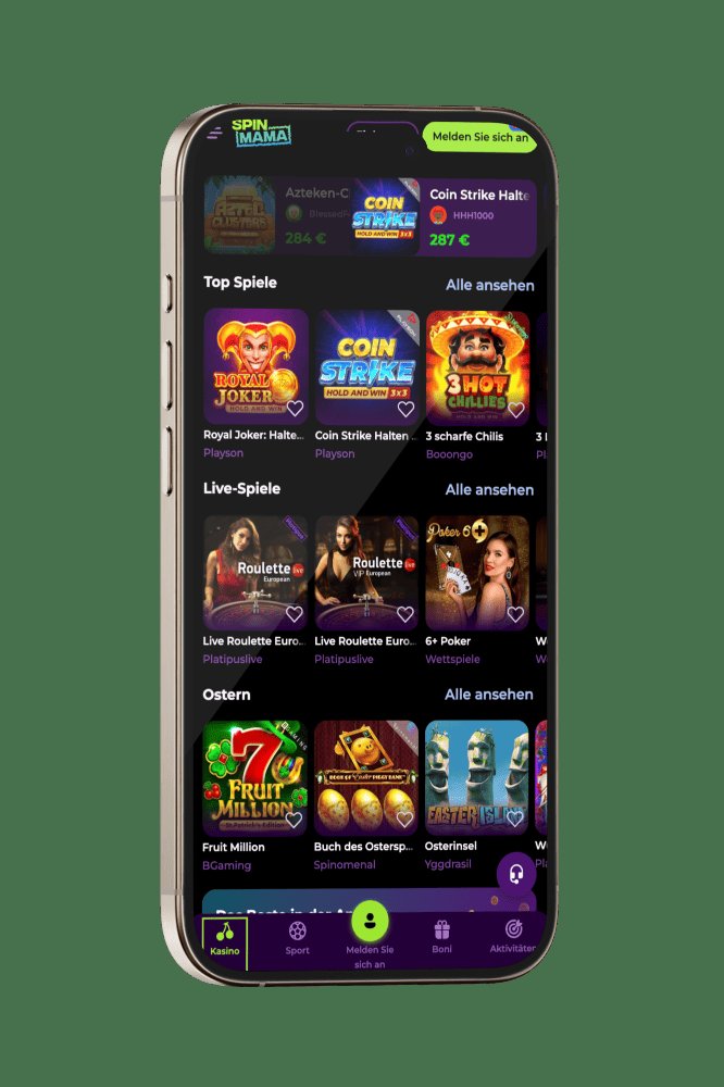 Guida a spinmama casino app